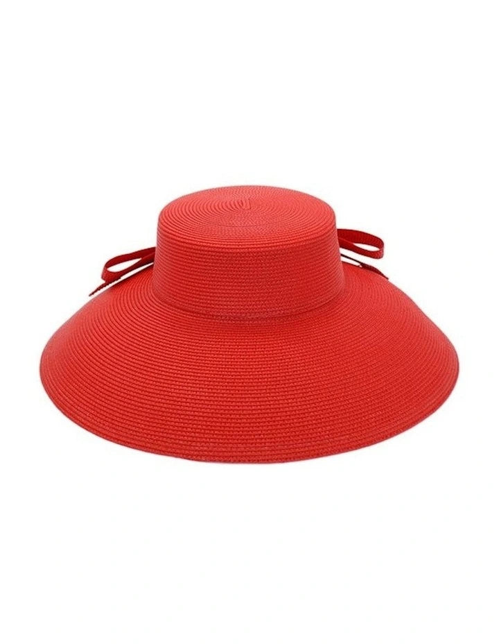 Morgan & Taylor Jess Droop Hat - Red