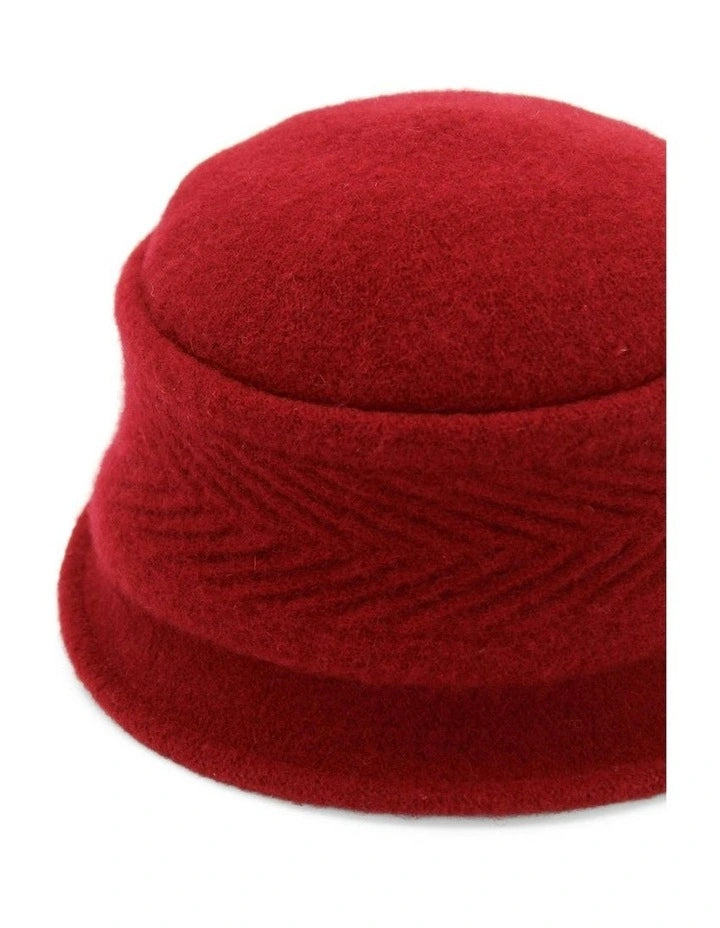 Morgan & Taylor Sadie Wool Cloche Hat - 2 Colours