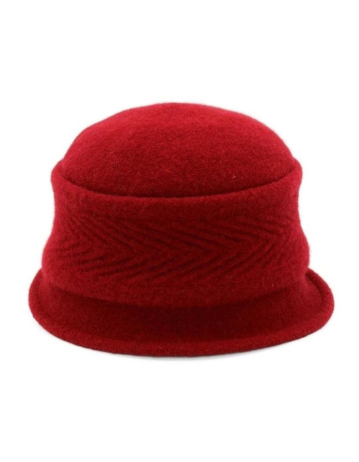 Morgan & Taylor Sadie Wool Cloche Hat - 2 Colours