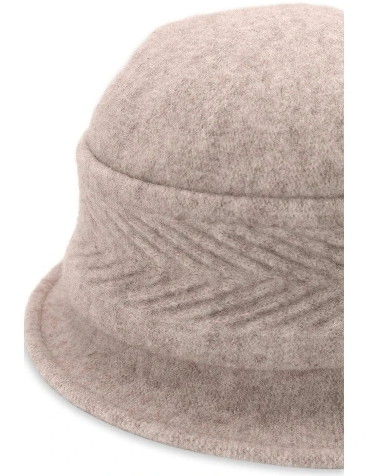 Morgan & Taylor Sadie Wool Cloche Hat - 2 Colours