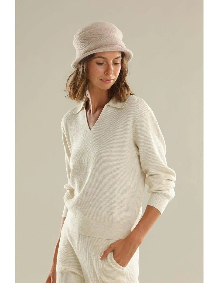 Morgan & Taylor Sadie Wool Cloche Hat - 2 Colours