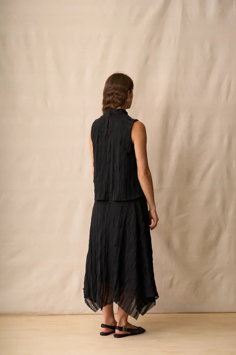 Neris Art House Skirt - Ebony