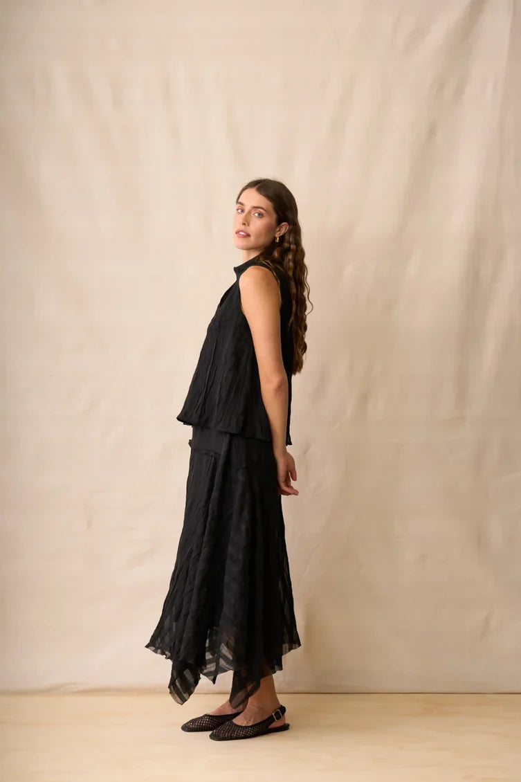 Neris Art House Skirt - Ebony