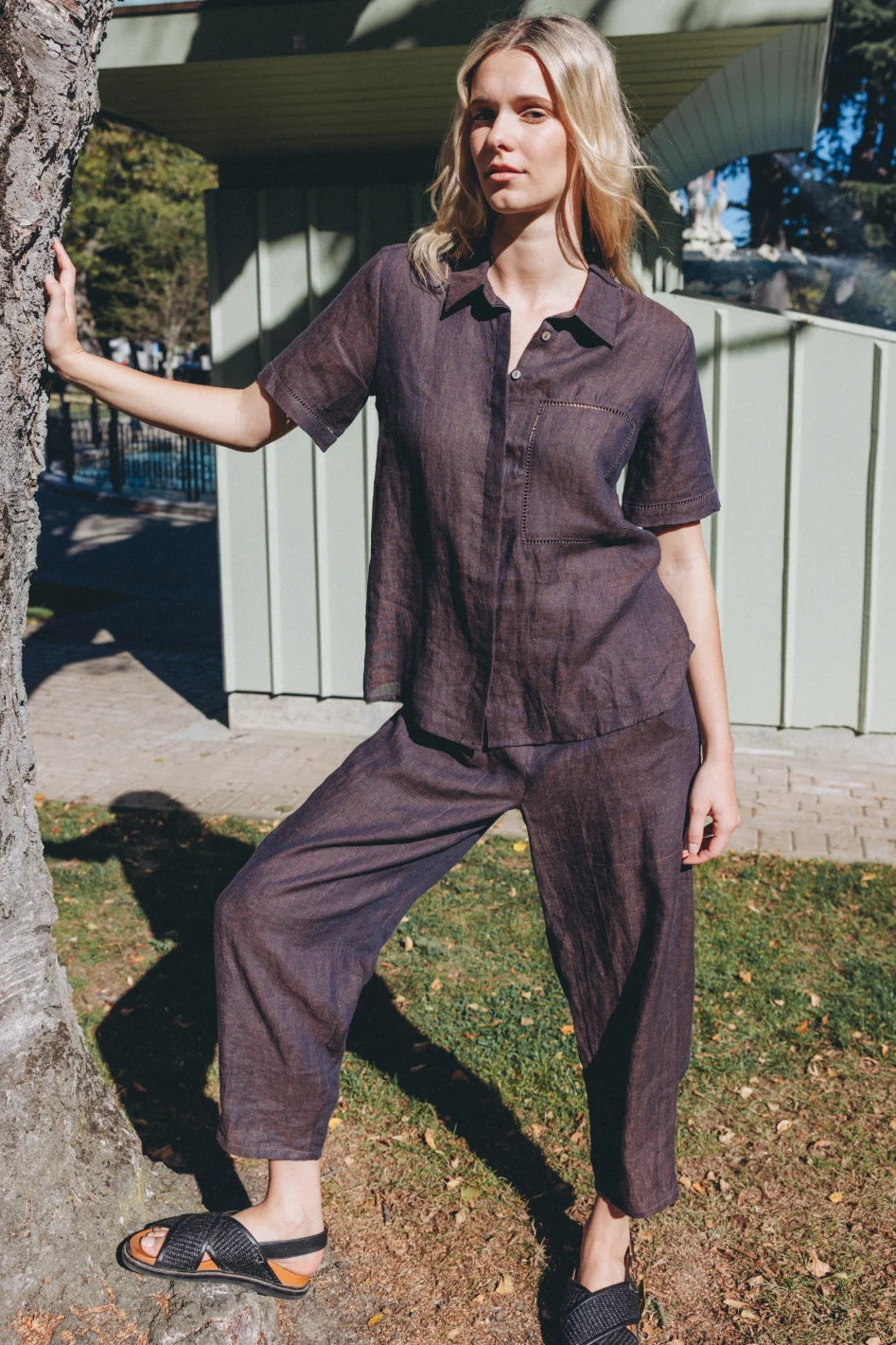 Veris Miley Shirt - Hazel