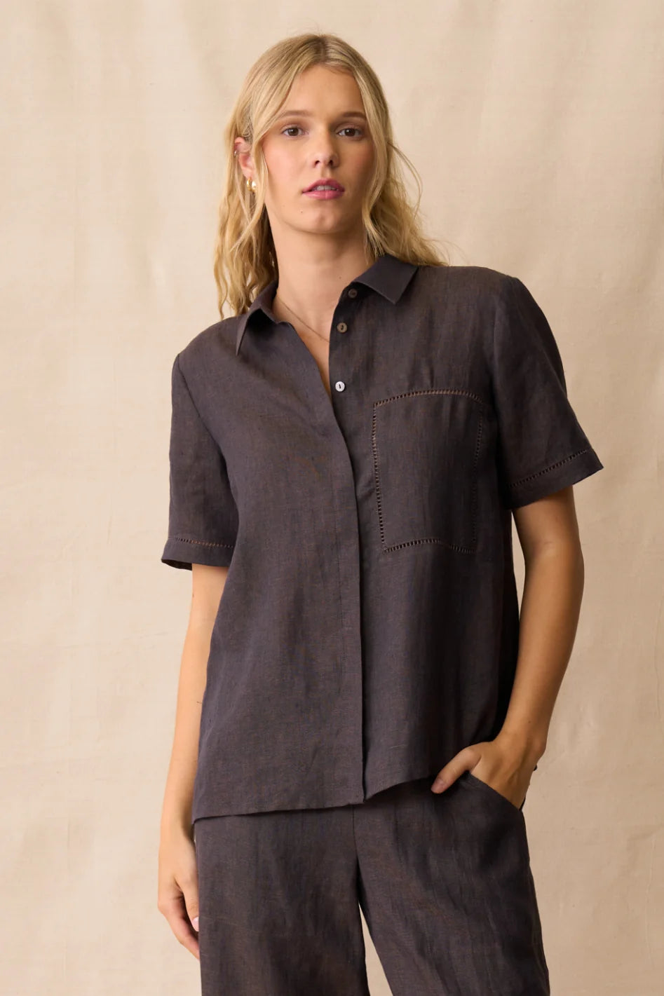 Veris Miley Shirt - Hazel