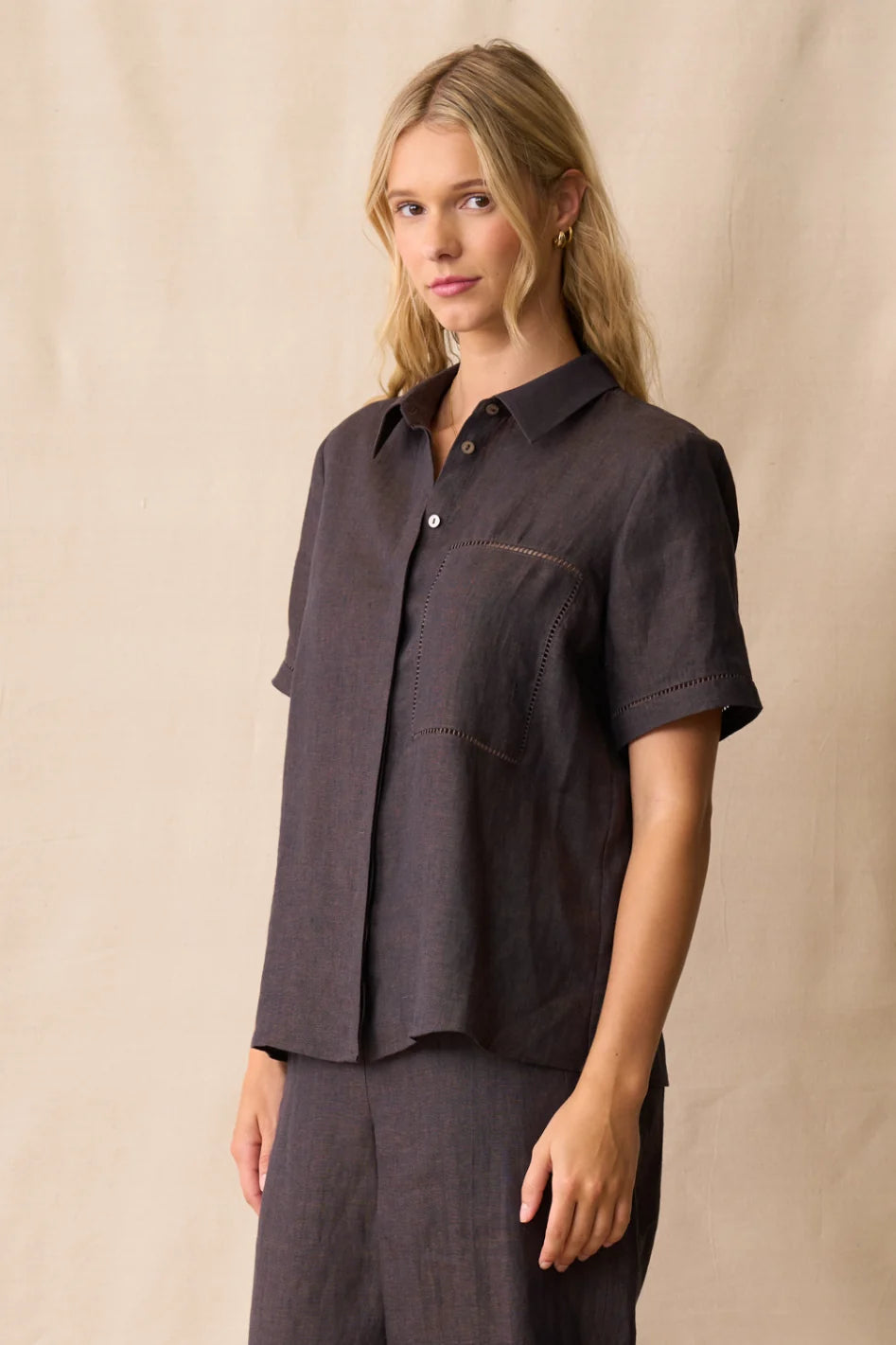 Veris Miley Shirt - Hazel