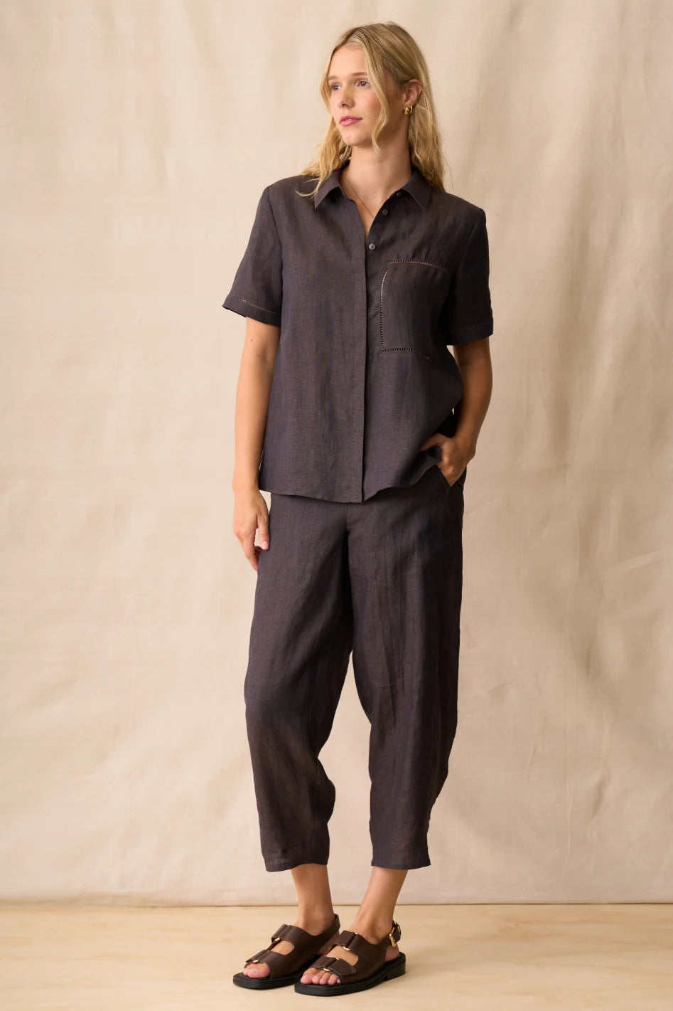 Veris Miley Shirt - Hazel