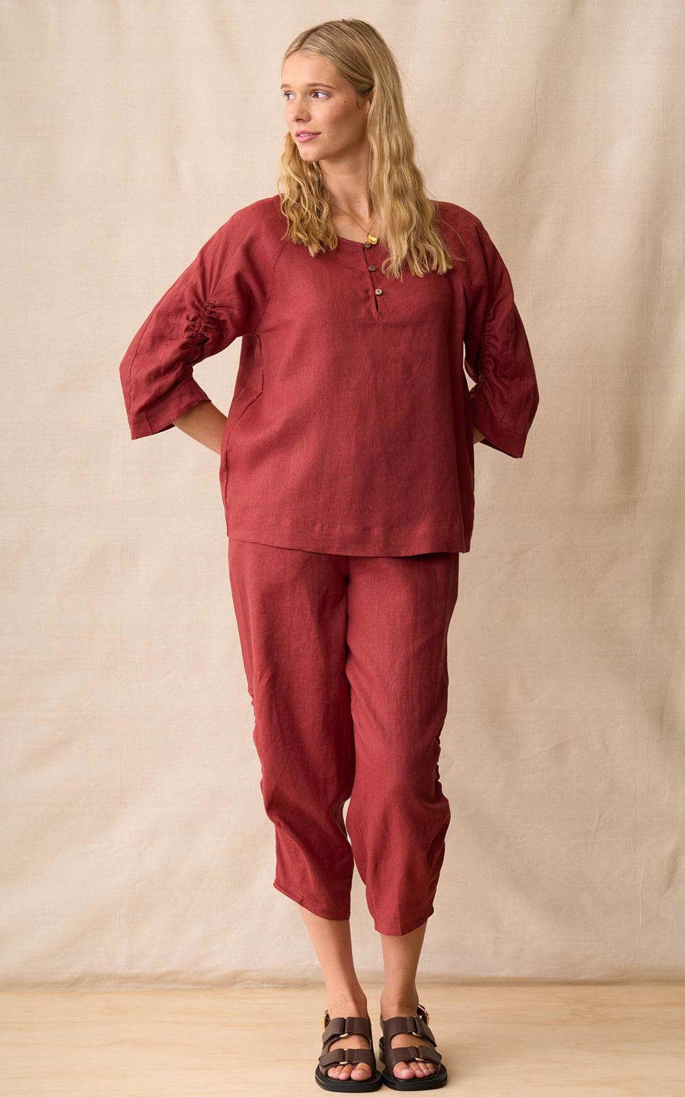 Neris Provence Top - Sienna