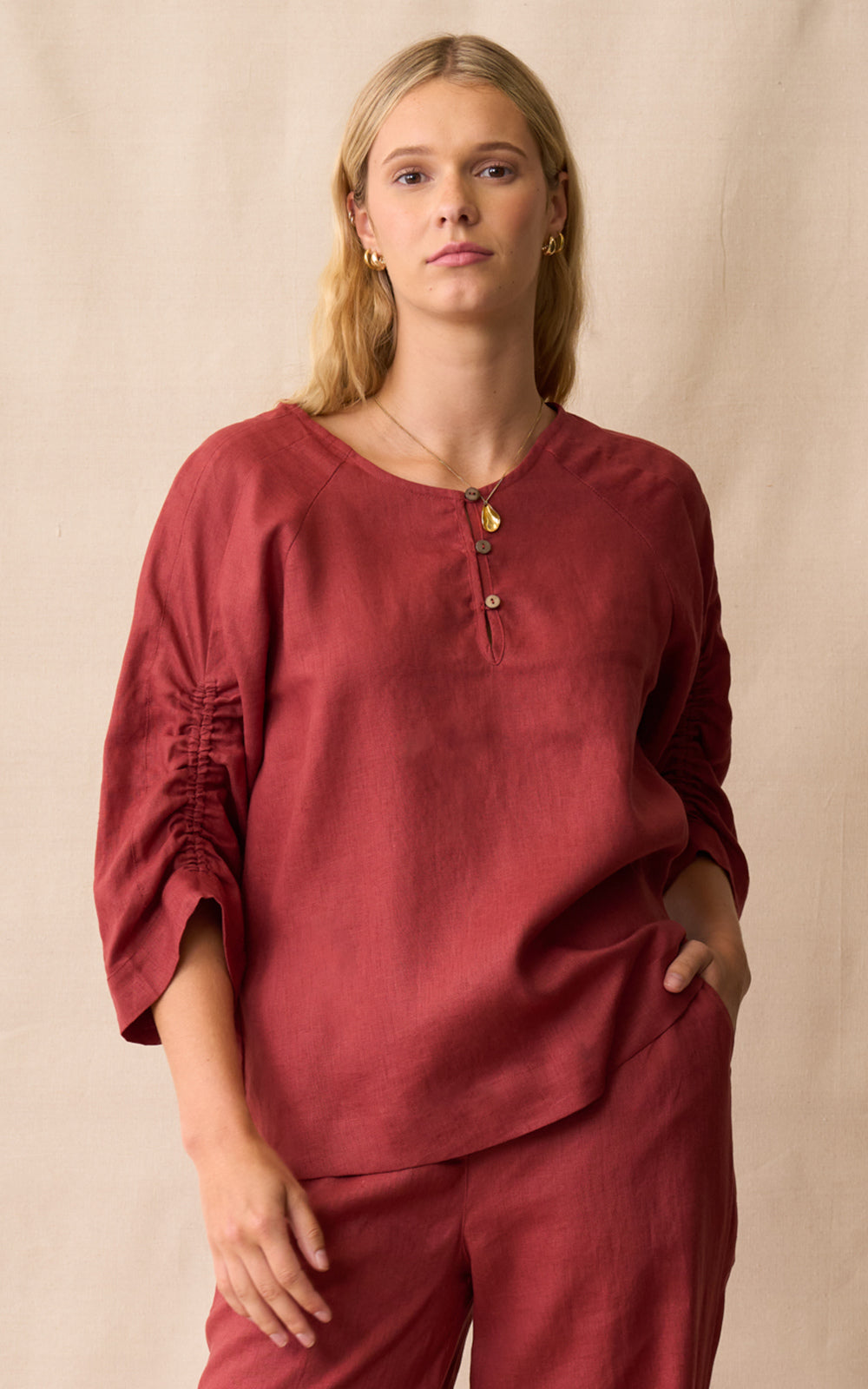 Neris Provence Top - Sienna
