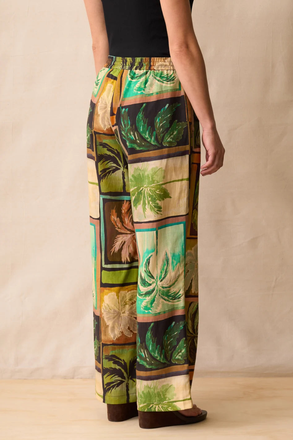 Neris Ramona Pants - Sunset Palms