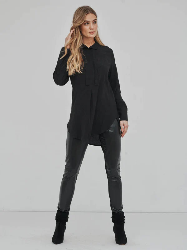 Nu Denmark Moel Shirt - Black