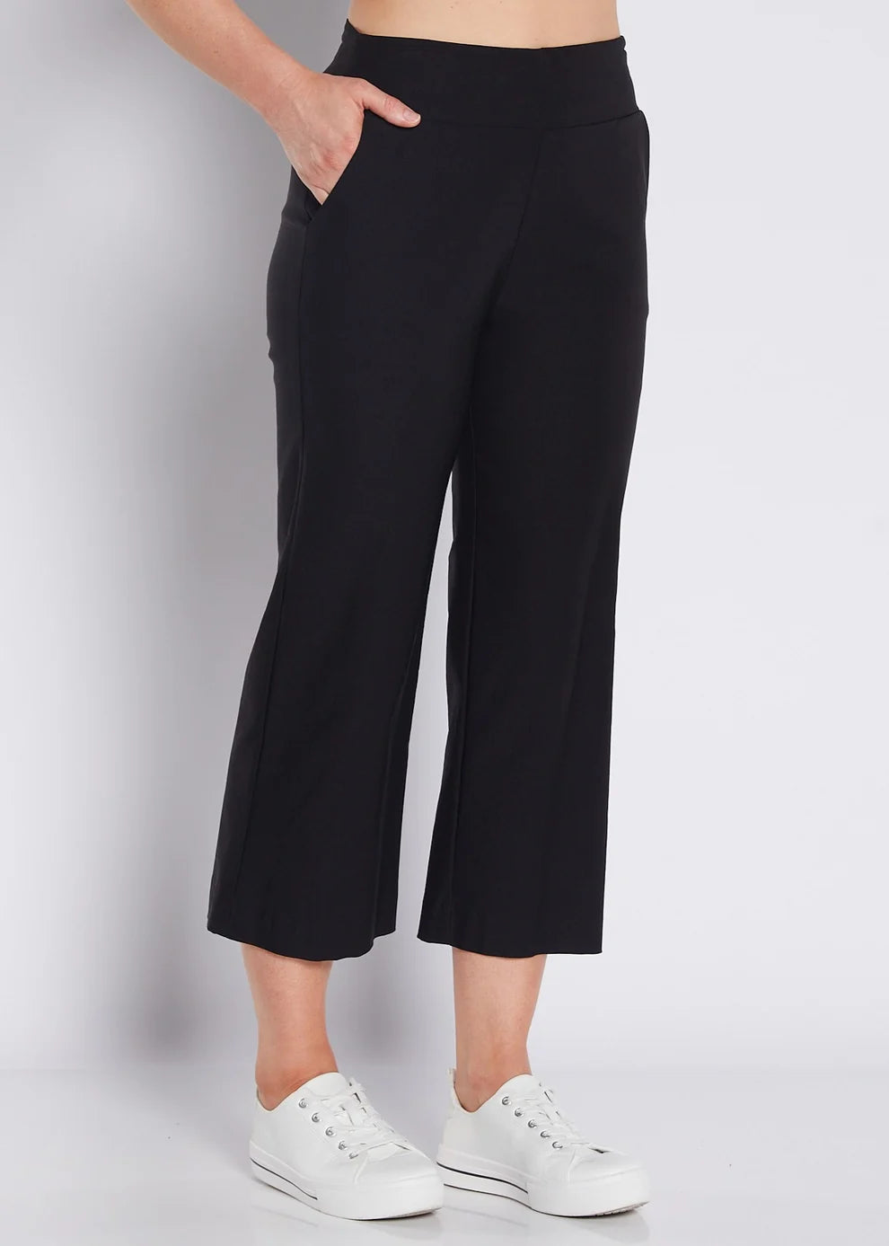 Philosophy Bengaline Stretch Culottes - Black