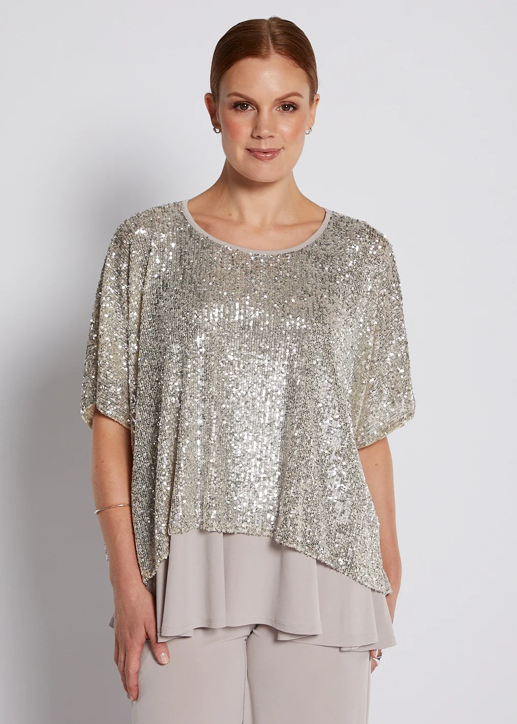 Philosophy Kay Sequin Top - Champagne Sparkle