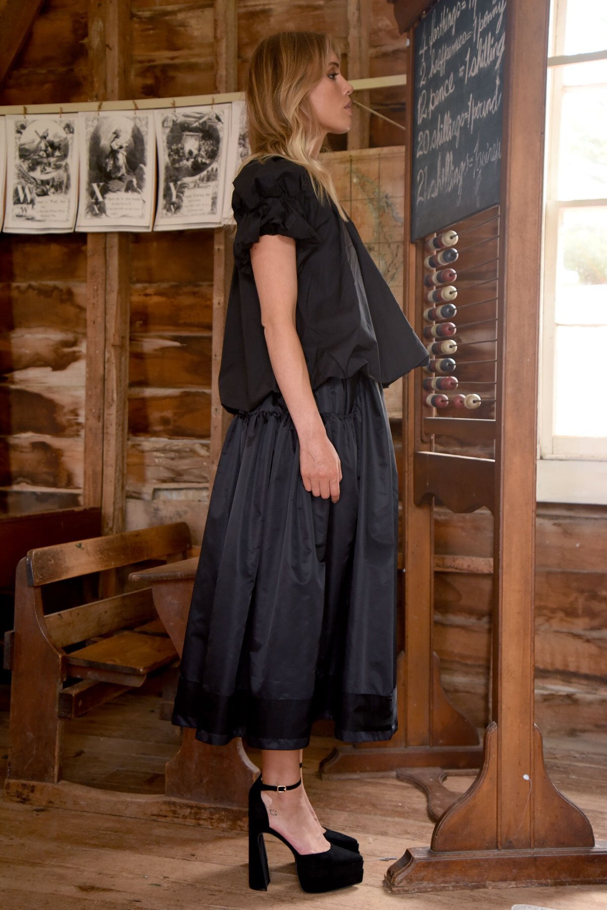 Trelise Cooper Puff Around Skirt - Black