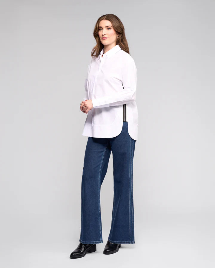 Vasssalli Chart Shirt - White