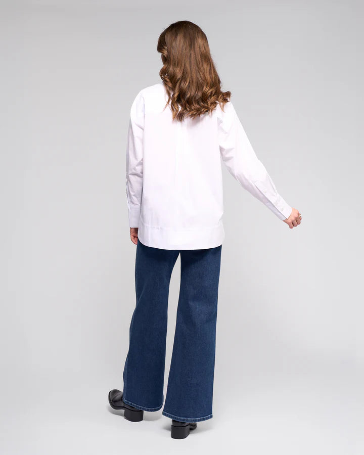 Vasssalli Chart Shirt - White