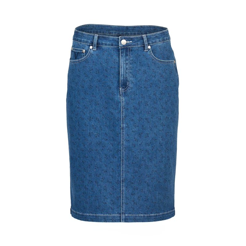 Vassalli Denim Skirt - Kansas