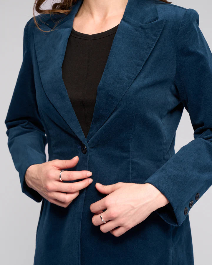 Vassalli Gallery Blazer - Petrol