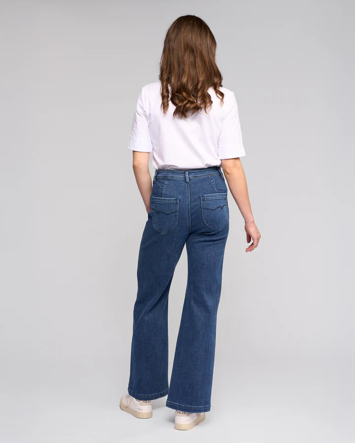 Vassalli Peace Jean - Ink Denim