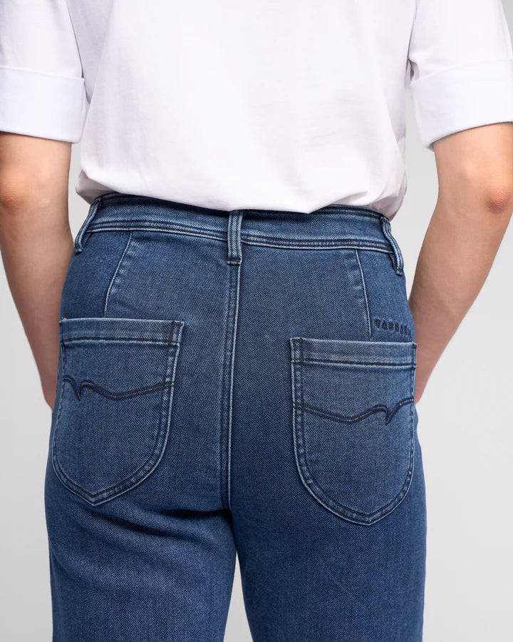 Vassalli Peace Jean - Ink Denim