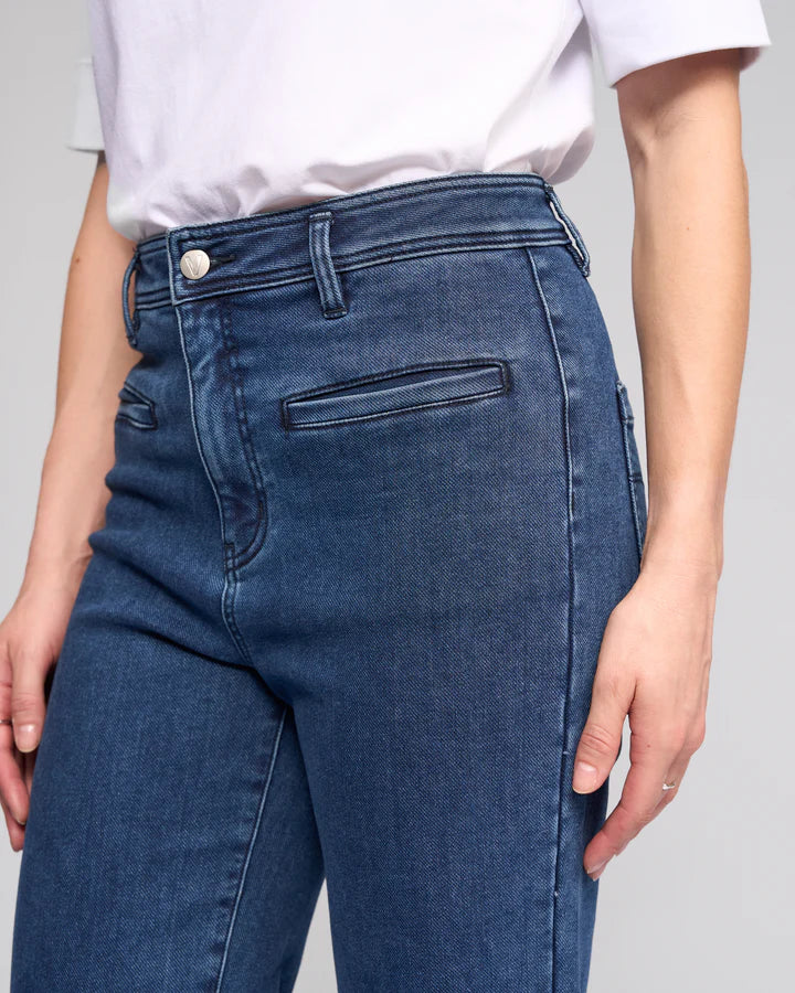 Vassalli Peace Jean - Ink Denim