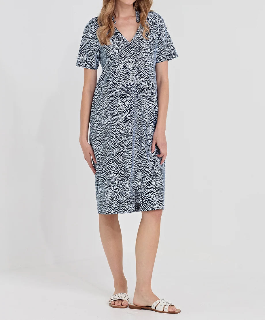 Verge Acrobat Dot Dress - Print