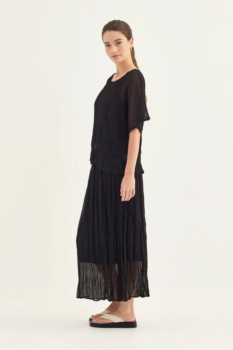 Verge Courtney Top - Black