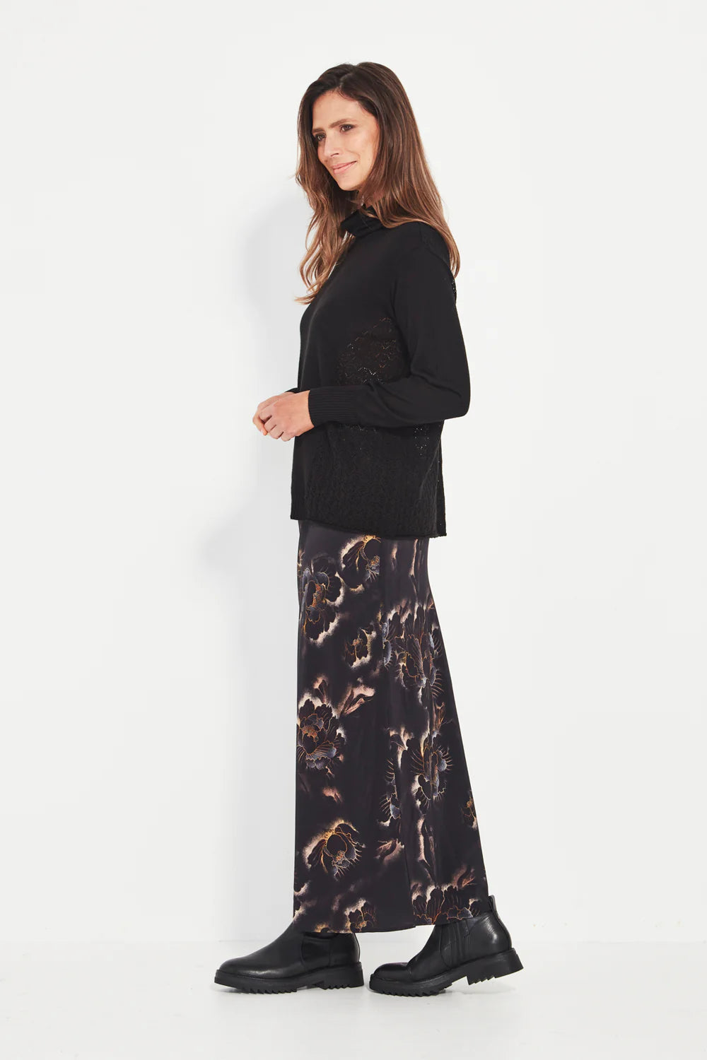Verge Dusk Skirt - Print