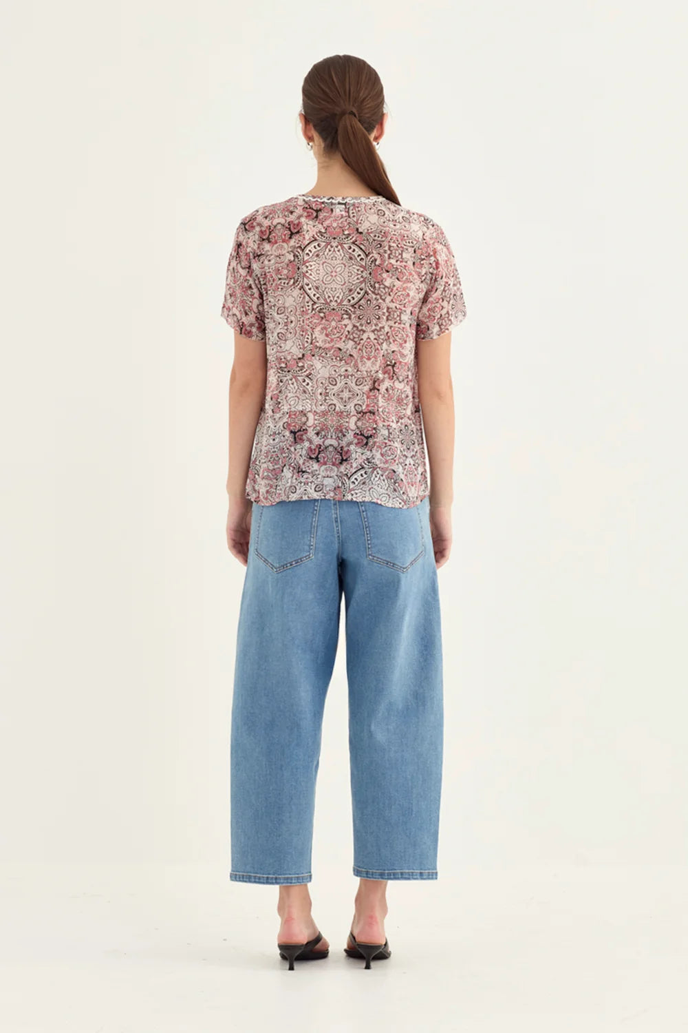 Verge Gypsy Top - Print