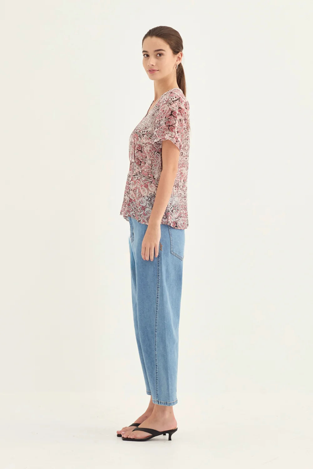 Verge Gypsy Top - Print