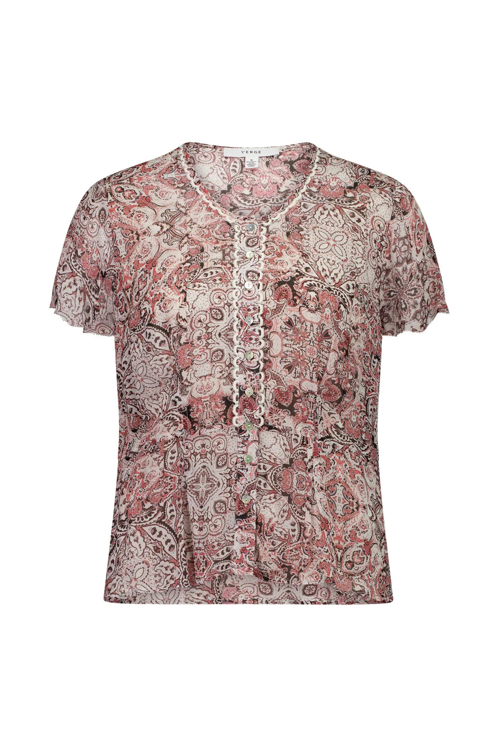 Verge Gypsy Top - Print