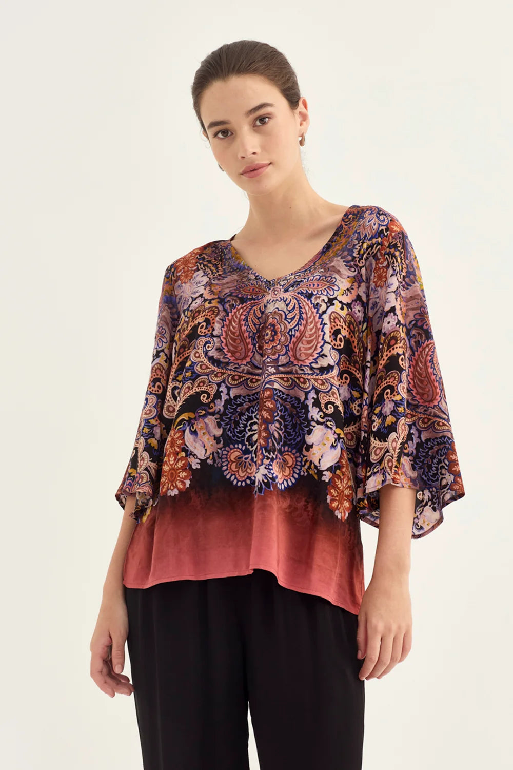 Verge Lotus Top - Print