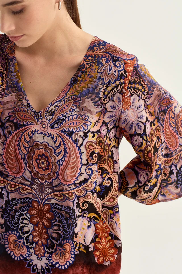 Verge Lotus Top - Print