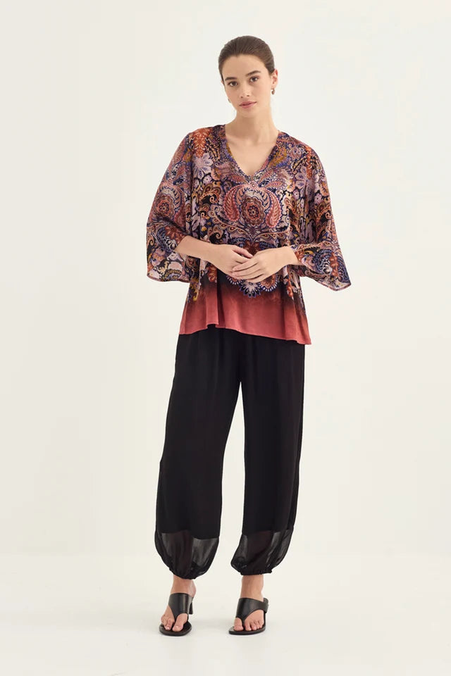 Verge Lotus Top - Print