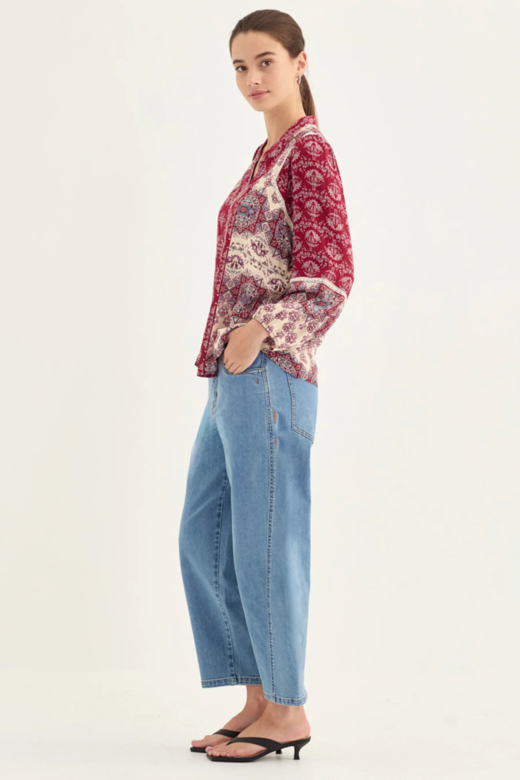 Verge Melrose Jean - Crisp Blue