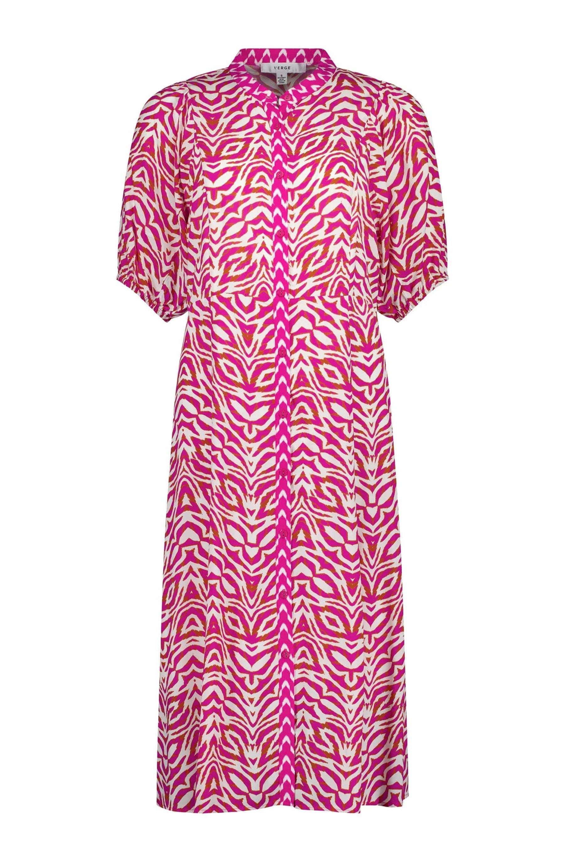 Verge Regency Dress - Pink