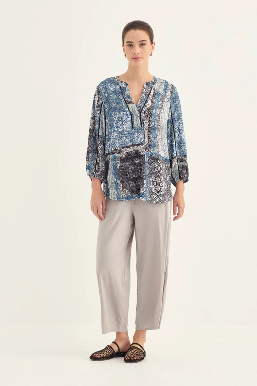 Verge Yasmin Top - Print