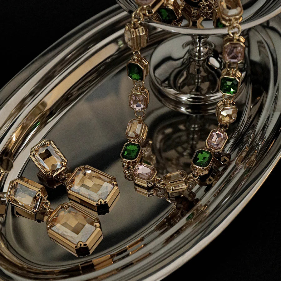 Zahar Florian Earings - Champagne