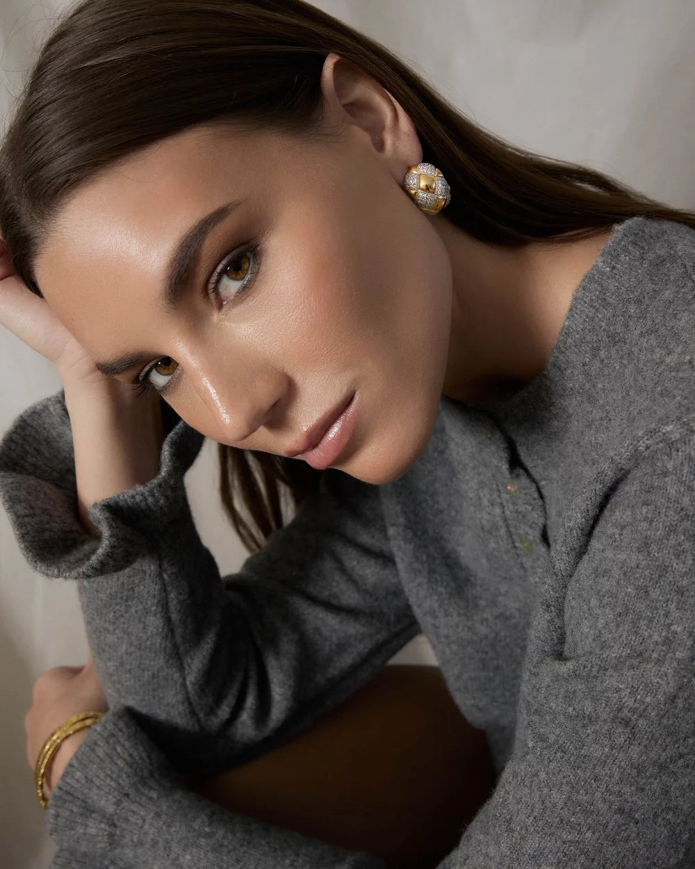 Zahar Kimberly Earings - Gold