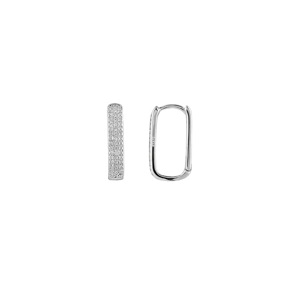 Zahar Macey Earings - Silver