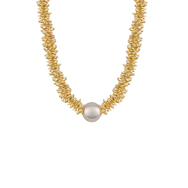 Zahar Maria Necklace - Gold
