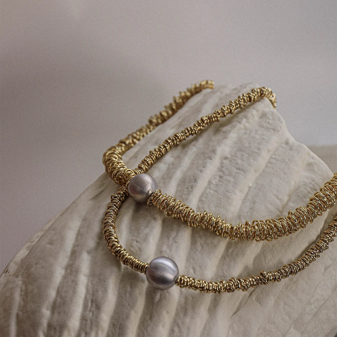 Zahar Maria Necklace - Gold
