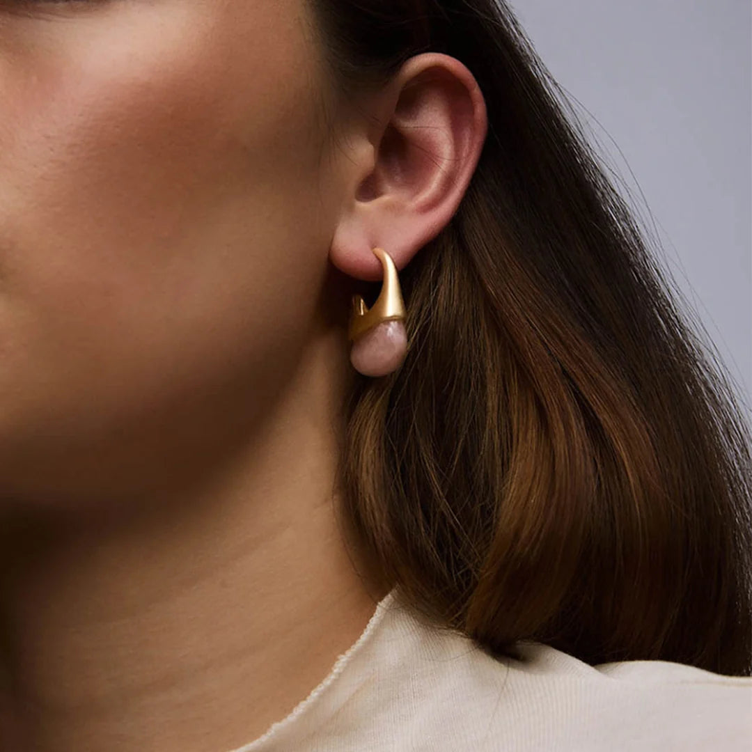 Zahar Poppy Earings - Pink