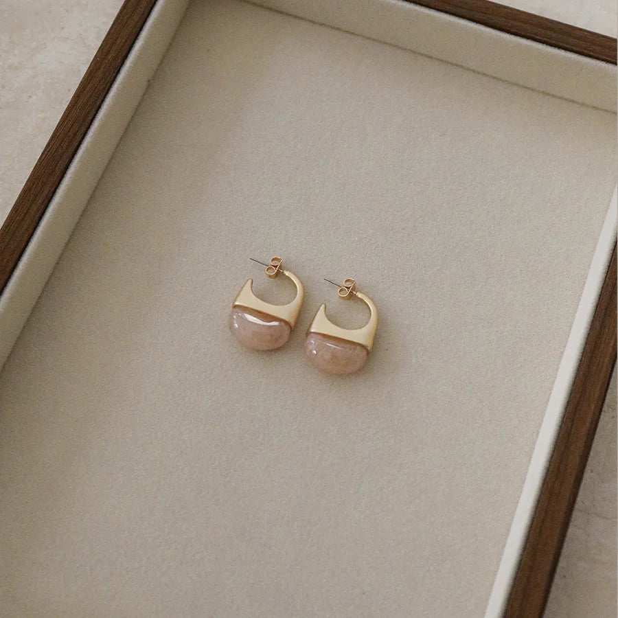 Zahar Poppy Earings - Pink
