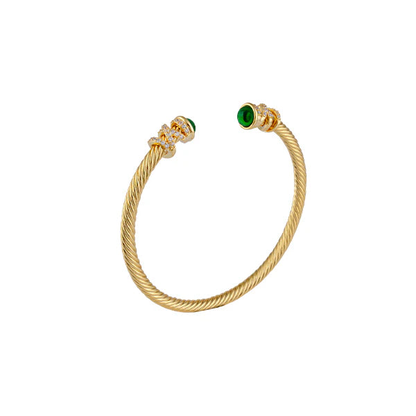 Zahar Sarah Bangle - Green