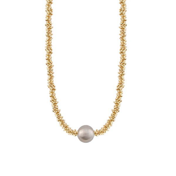 Zahar Sky Necklace - Gold