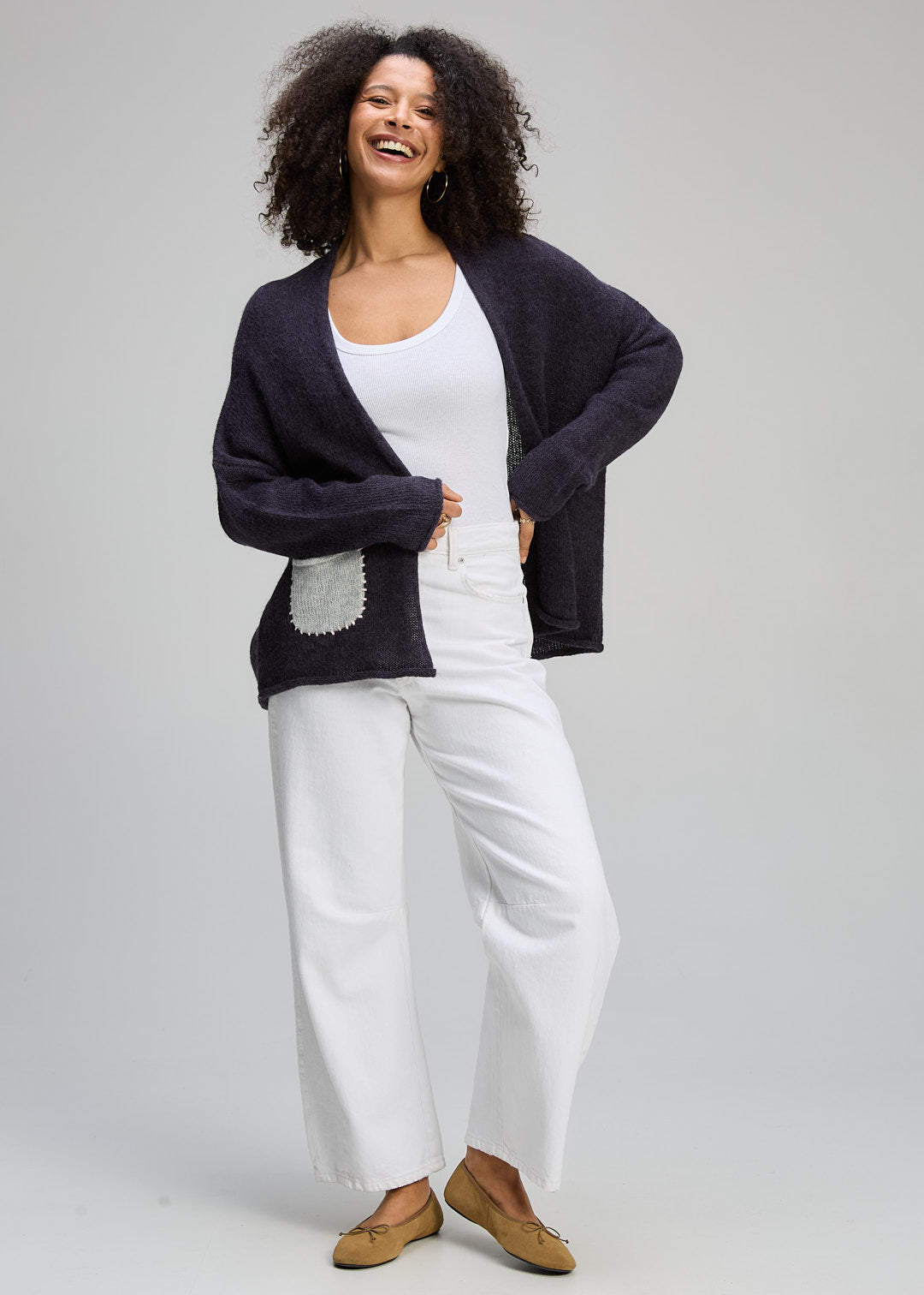 Zaket & Plover Bloom Back Cardigan - 2 Colours