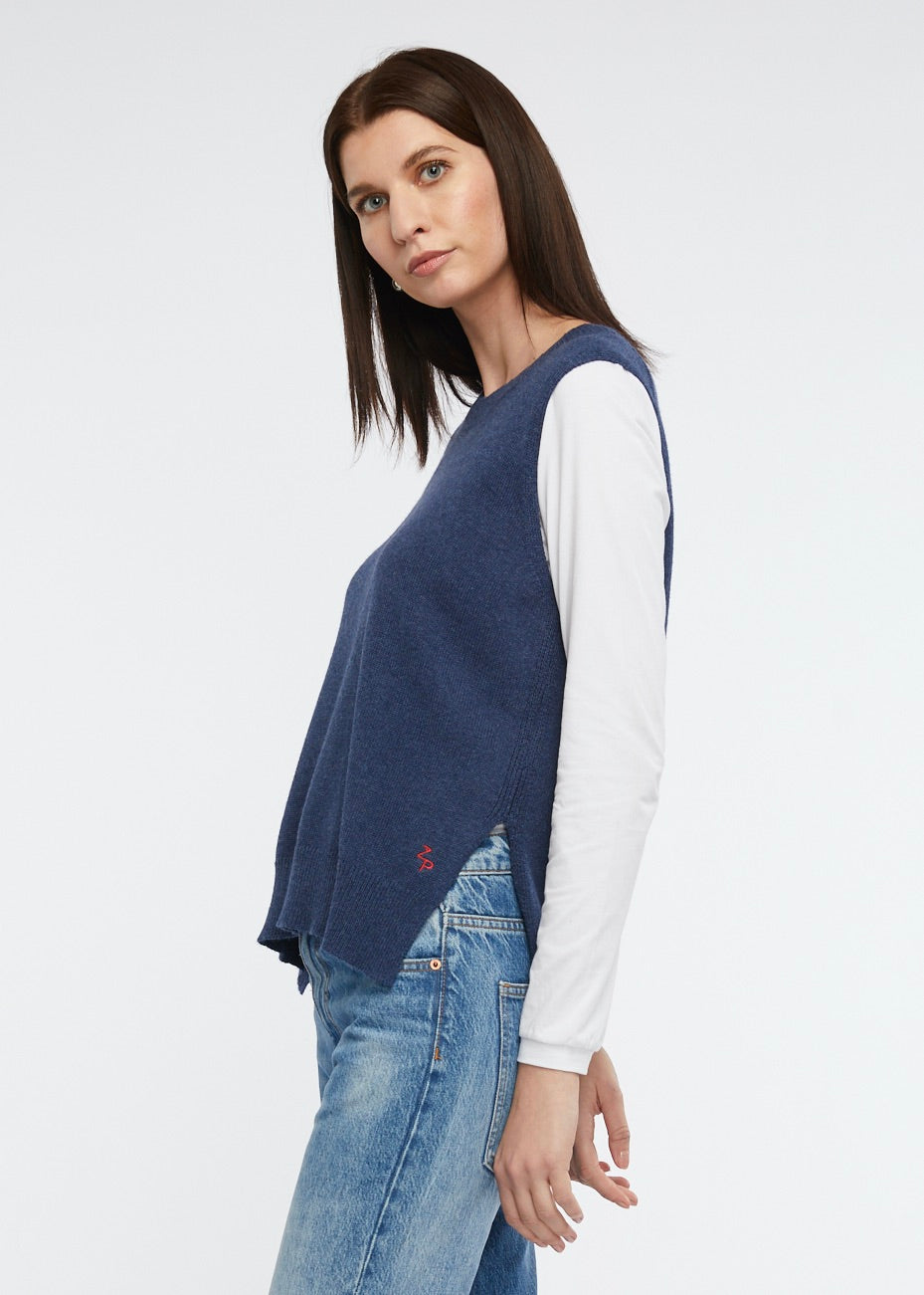 Zaket & Plover Essential Vest ZP6149 - Denim