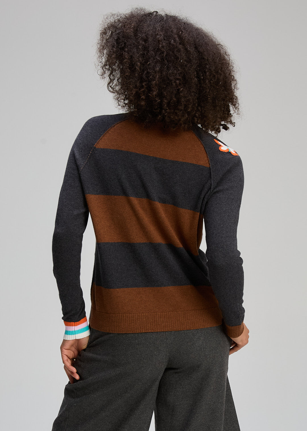 Zaket & Plover Good Energy Cardigan - Charcoal