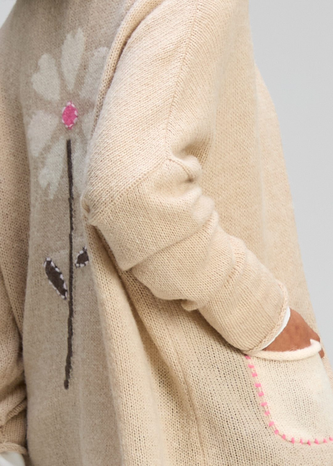 Zaket & Plover Bloom Back Cardigan - 2 Colours
